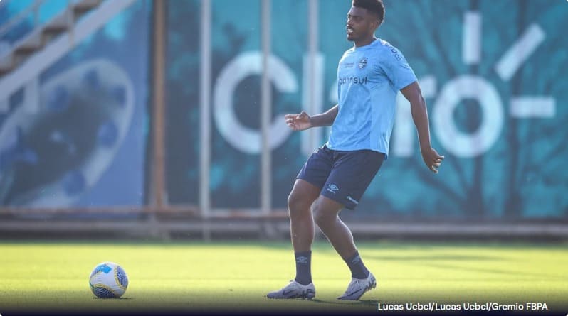 Jemerson fará estreia pelo Grêmio contra o Corinthians no Brasileirão